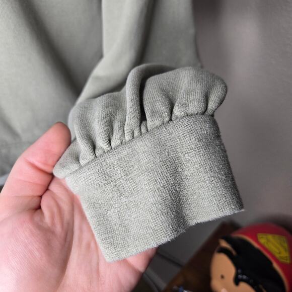 MADEWELL Hemp-Cotton V-Neck Sweatshirt Forgotten Landscape Size Small - Picture 7 of 16